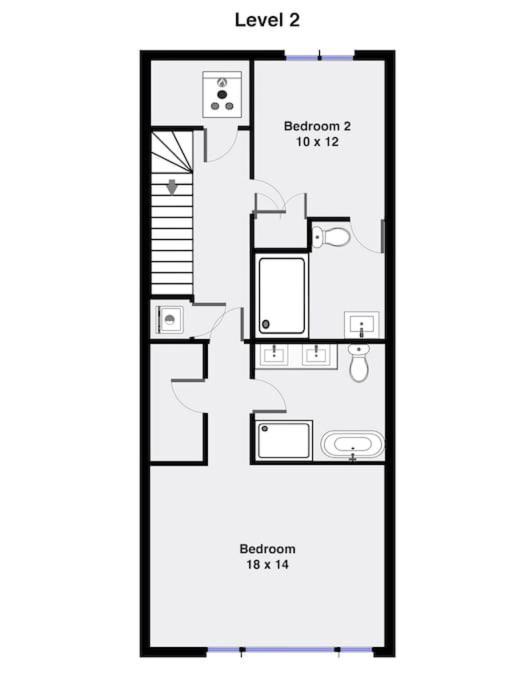 Stunning Duplex Condo #1 - Downtown River North Chicago Dış mekan fotoğraf